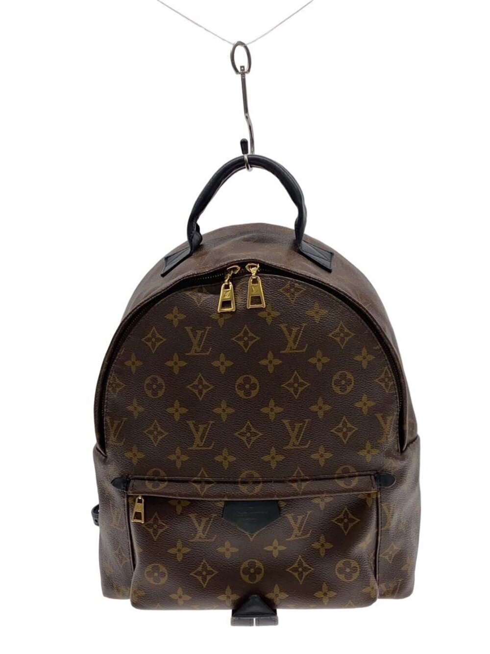 Louis Vuitton Palm Springs Backpack Monogram Macassar Brown All over